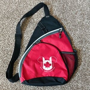 disney canada epcot world showcase crossbody bag